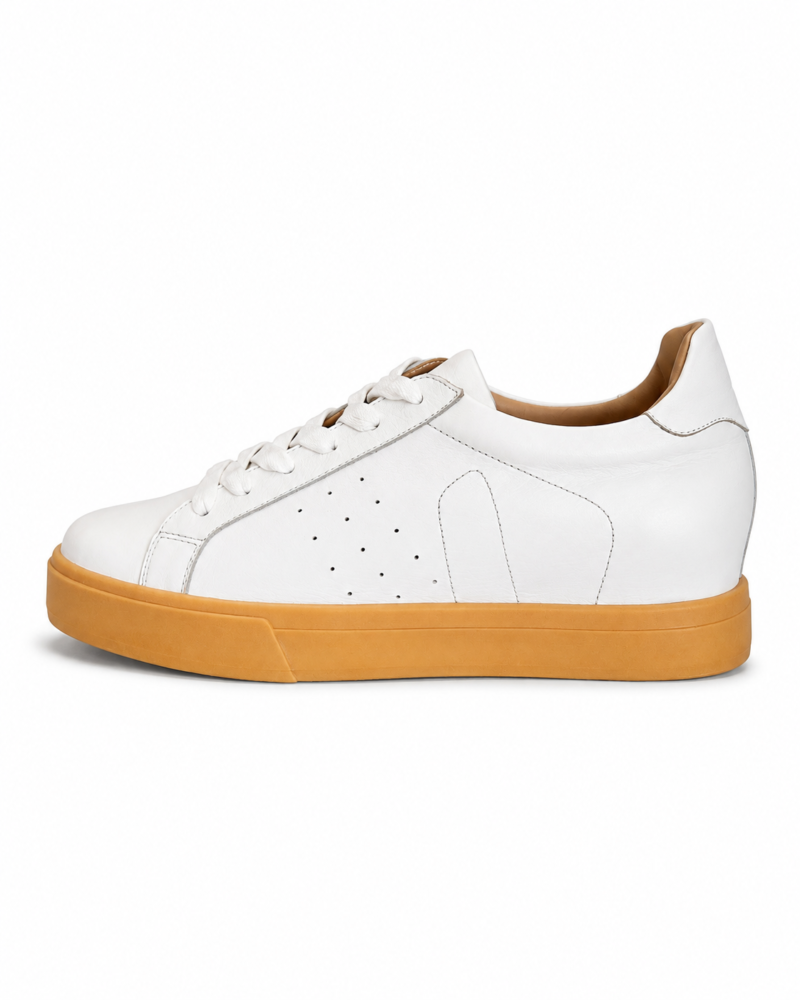zenti calzado elevador masculino de cuero